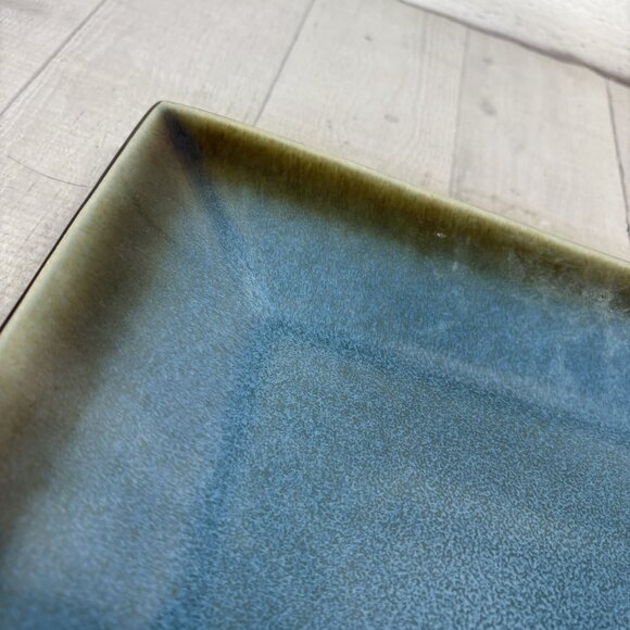 Home Target ELEMENTAL OCEAN Reactive Blue Square Stoneware Dinner Plates Set 2 - Picture 8 of 14